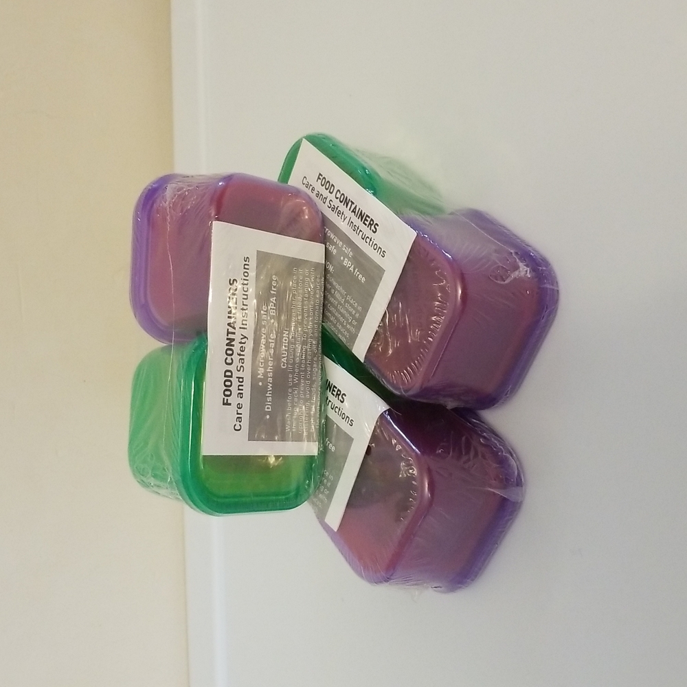21 Day Fix portion containers; 3 unopened sets.